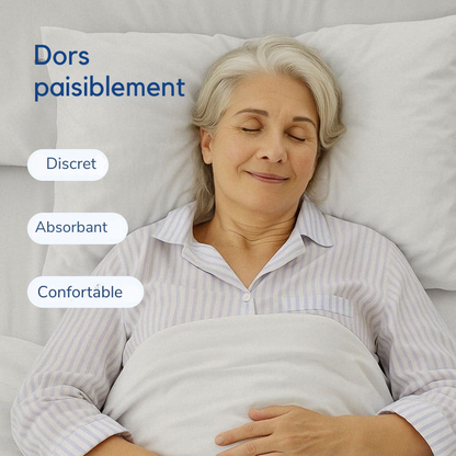 Alèse lavable et réutilisable pour incontinence