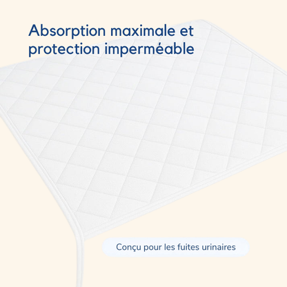 Alèse lavable et réutilisable pour incontinence