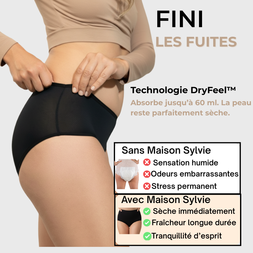 Culotte Taille Haute Comfort Plus